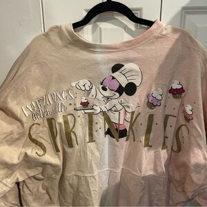 Disney Pink and Gold Mickey Mouse Spirit Jersey From 2019 Epcot Food and Wine